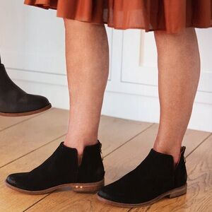 Beek black suede falcon bootie 7.5